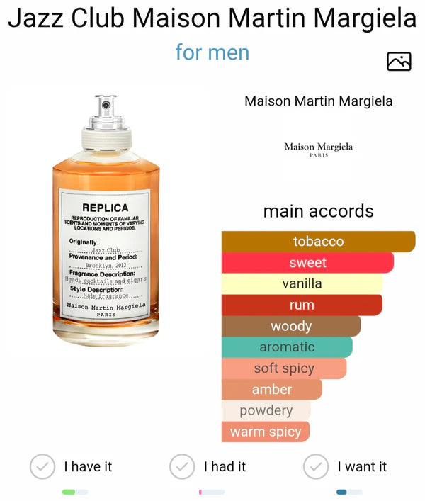 MAISSON MARGIELLA REPLIICA JAZZ CLUB