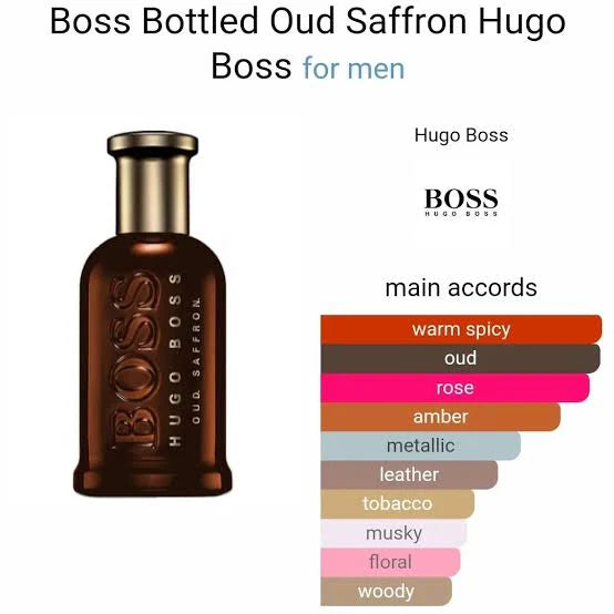 HUGOO BOSSS OUD SAFFRRON EDP