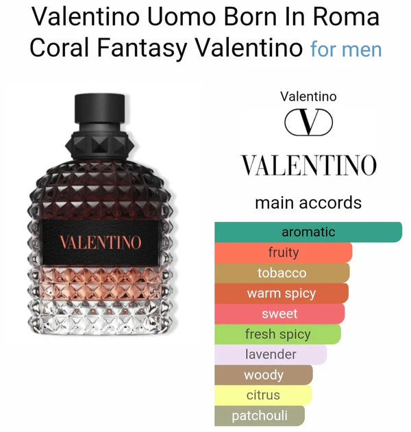 VALENTINO UMO BORRN IN ROMMA CORAL FANTASY