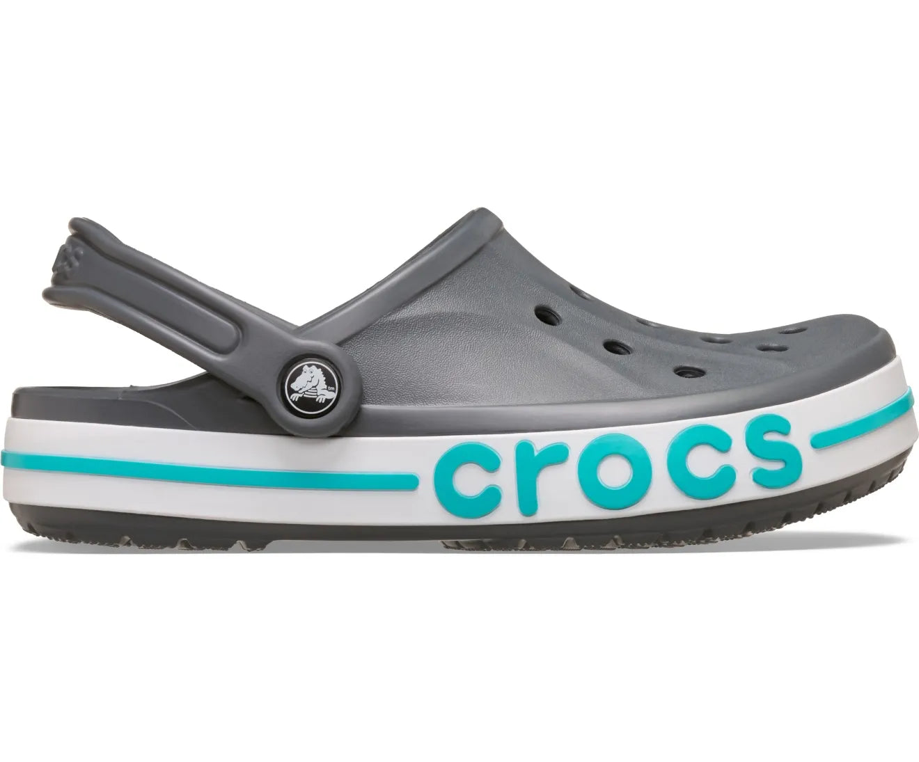 UNISEX CROCS BAYABAND CLOGS SANDAL CHARCOAL