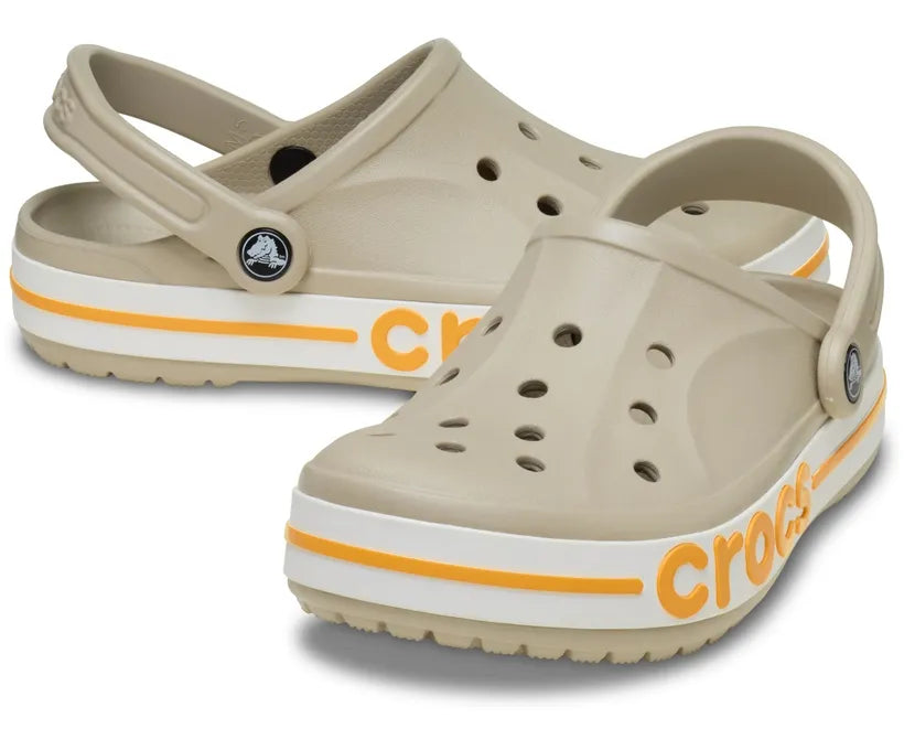 UNISEX CROCS BAYABAND CLOGS SANDAL COBBLESTONE