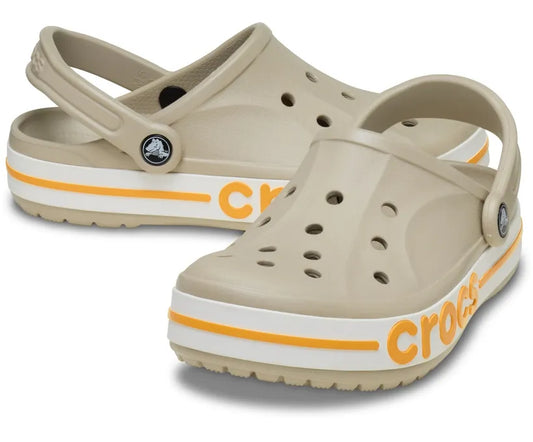 UNISEX CROCS BAYABAND CLOGS SANDAL COBBLESTONE