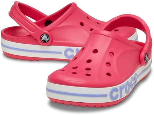 UNISEX CROCS BAYABAND CLOGS SANDAL POPPY