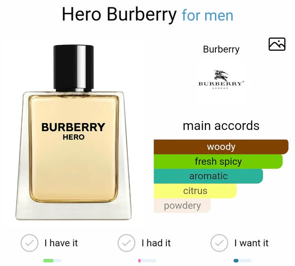 BURBERRY HERO EDT