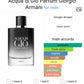 GIORGIIO ARMANII ACQUA DI GIO PARFUM