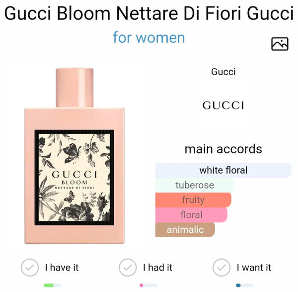GUUCCI BLOOM NETTARE DI FIORI