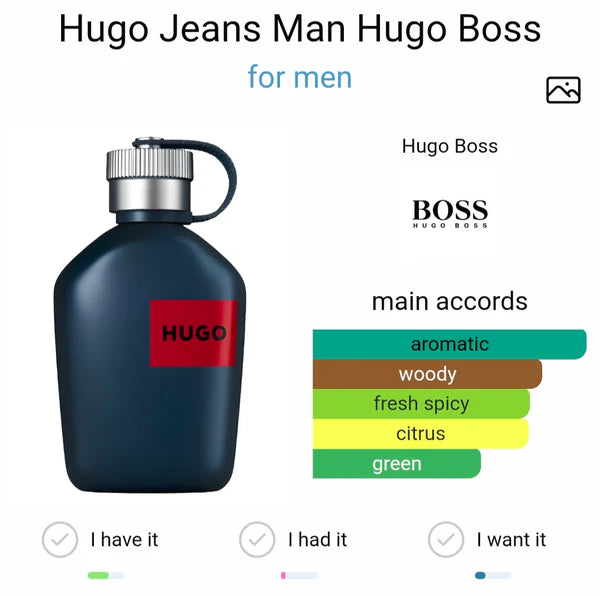 HUGO BOSS JEANS MAN