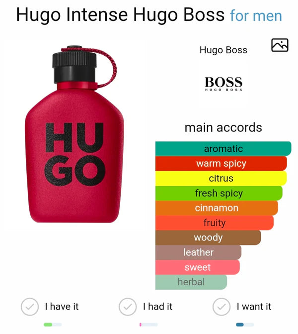 HUGO BOSS INTENSE