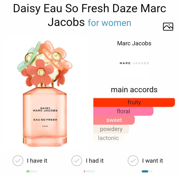 MARC JACOBS DAISY EAU SO FRESH DAZE
