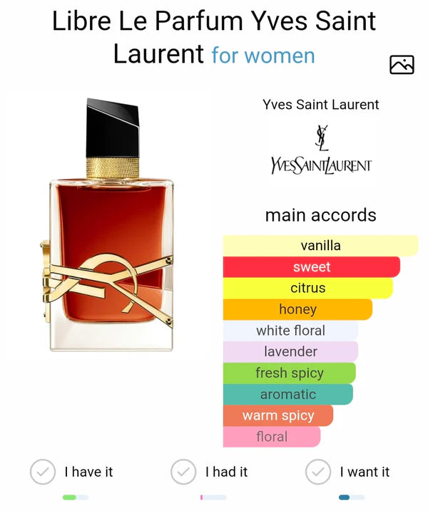 YVES SAINT LAURENT LIBRE LE PARFUM