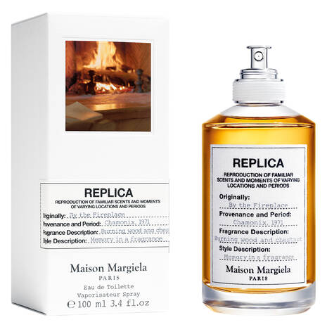 REPLICAA BY THE FIREPLACE