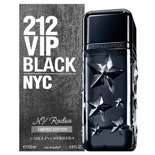CAROLINAA HERRERAA 212 VIPP BLACK NYC RODEO LIMITED EDITION EDP