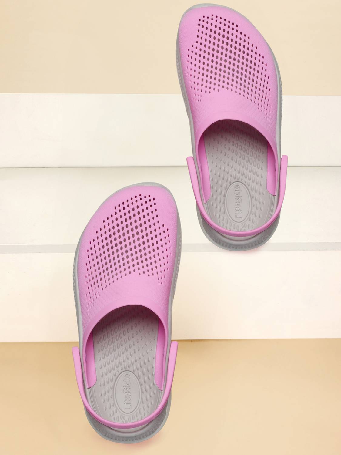 UNISEX CROCS LITERIDE 360 CLOGS SANDAL TAFFY PINK