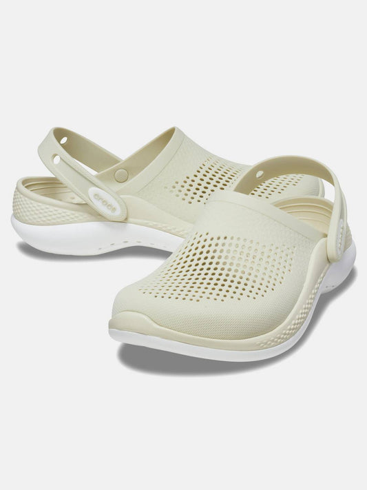 UNISEX CROCS LITERIDE 360 CLOGS SANDAL BEIGE BONE