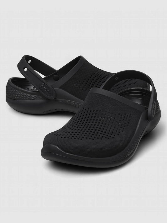 UNISEX CROCS LITERIDE 360 CLOGS SANDAL BLACK/BLACK