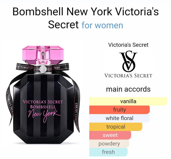 VICTORIIA'S SECRRET BOMBSHELL NEW YORK EAU DE PERFUME