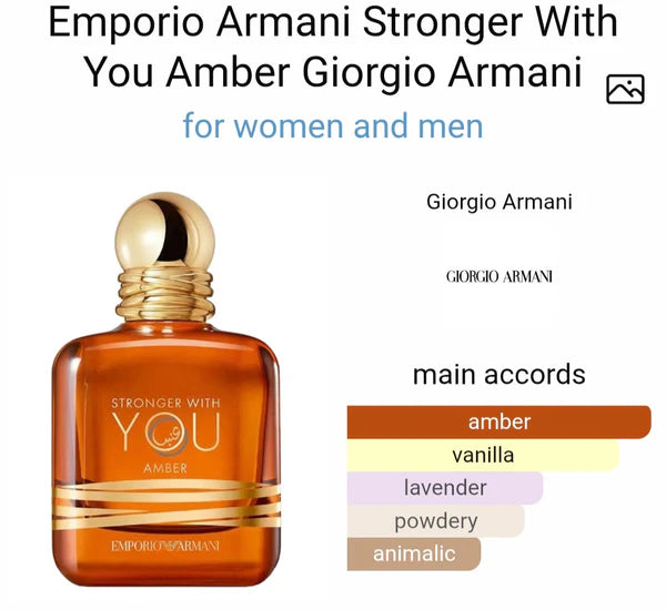 EMPOORIO ARMAANI STROONGER WITH YOUU AMBER EDP
