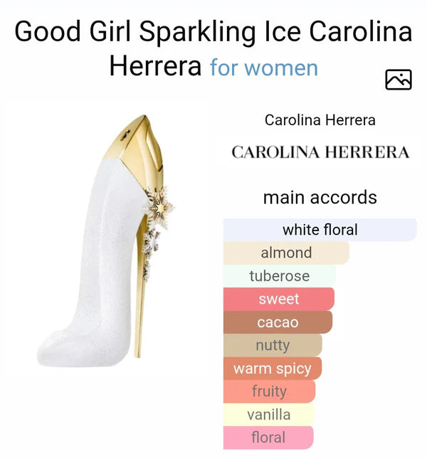 CARROLIINA HERRERRA GOODD GIRRL SPARRKLINGG ICE