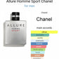 CHAANELL ALLLURE HOMME SPORT EDT PERFUME