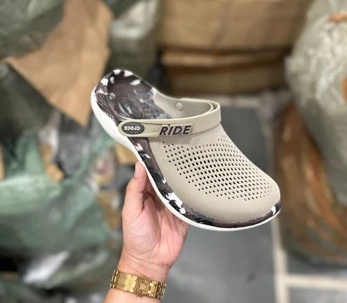 UNISEX CROCS LIGHT RIDE CLOGS SANDAL GREY MILITARY