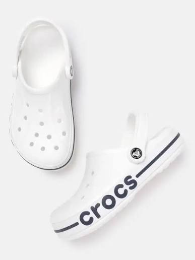 UNISEX CROCS BAYABAND CLOGS SANDAL WHITE