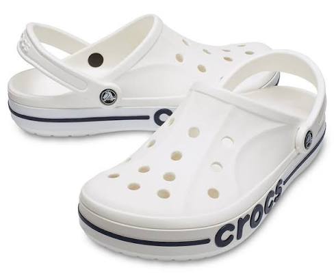 UNISEX CROCS BAYABAND CLOGS SANDAL WHITE