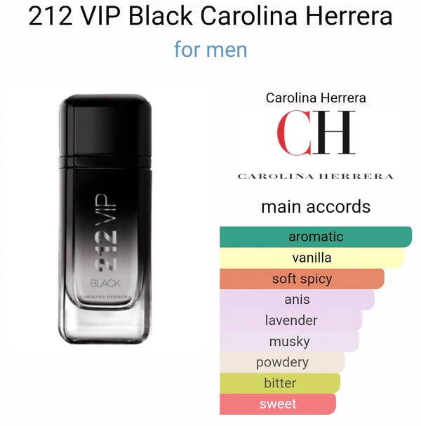 CAROLINA HERRERAA 212 NEW YORK VIP BLACK