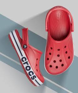 UNISEX CROCS BAYABAND CLOGS SANDAL RED