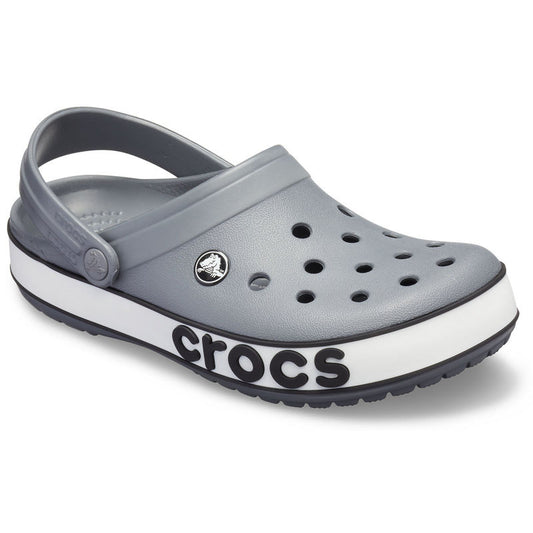UNISEX CROCS BAYABAND CLOGS SANDAL GREY BLACK